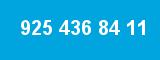 925 436 84 11